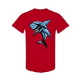 thumbnail image 1 of Smiling Shark Design T-Shirt Men -Image by Shutterstock, Male Medium, 1 of 2