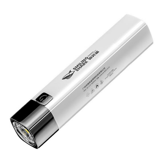 Smiling Shark Mini Flashlight, Small Pocket Portable Strong Light I5I8