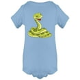 thumbnail image 1 of Smiling Snake Bodysuit Infant -Image by Shutterstock,  Newborn, 1 of 4