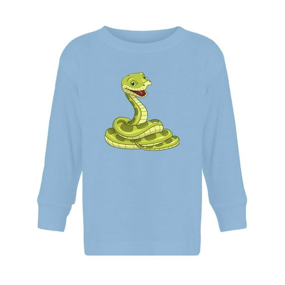 Smiling Snake Long Sleeve Toddler -Image by Shutterstock, 2 Toddler