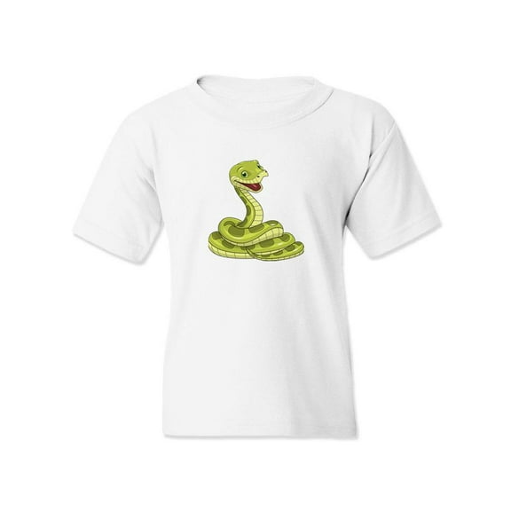 Smiling Snake T-Shirt Juniors -Image by Shutterstock, Medium
