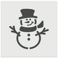 thumbnail image 1 of Smiling Snowman Winter Christmas DIY Cookie Wall Craft Stencil - 5.5 Inch, 1 of 5