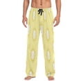 thumbnail image 1 of Smiling Suns Men's Lightweight Pajama Bottoms Stretch Elastic Waist Side Pockets Spring Fall, 1 of 7