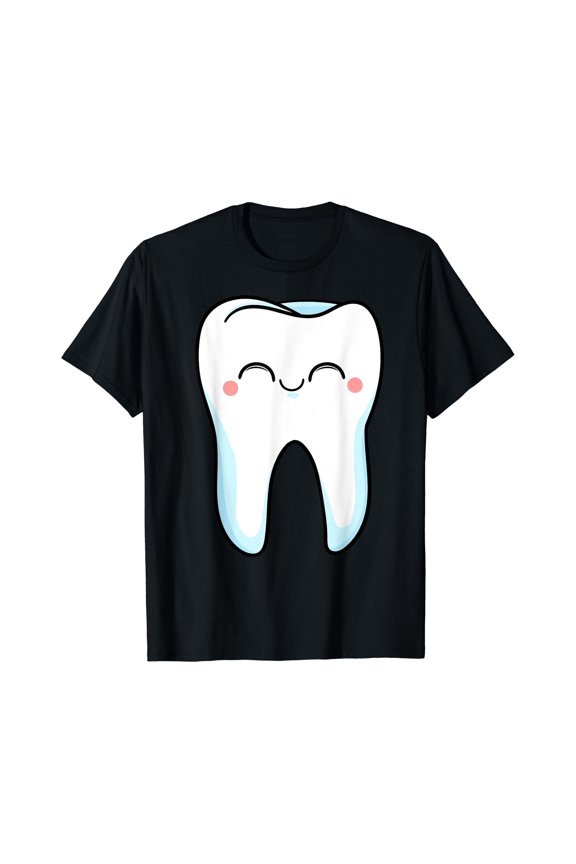 Smiling Teeth Dentist Mouth Doctors Hygiene Doc Gift T-Shirt