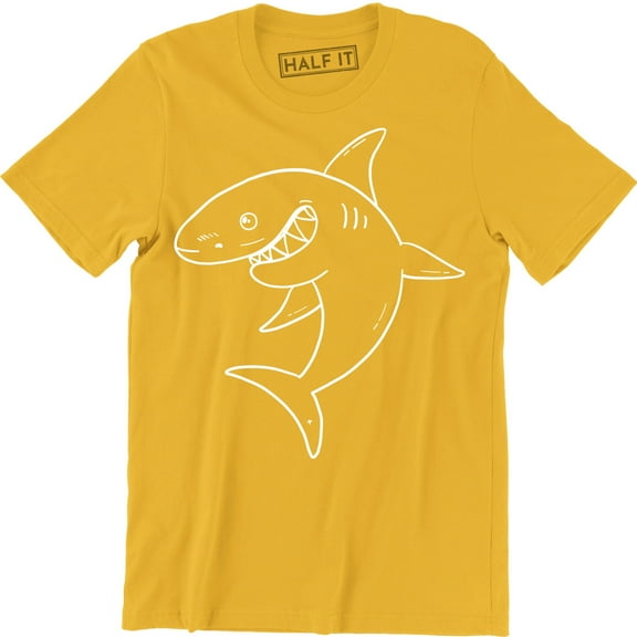 Smiling Wild Great White Shark On Deep Sea Women's Gift T-Shirt