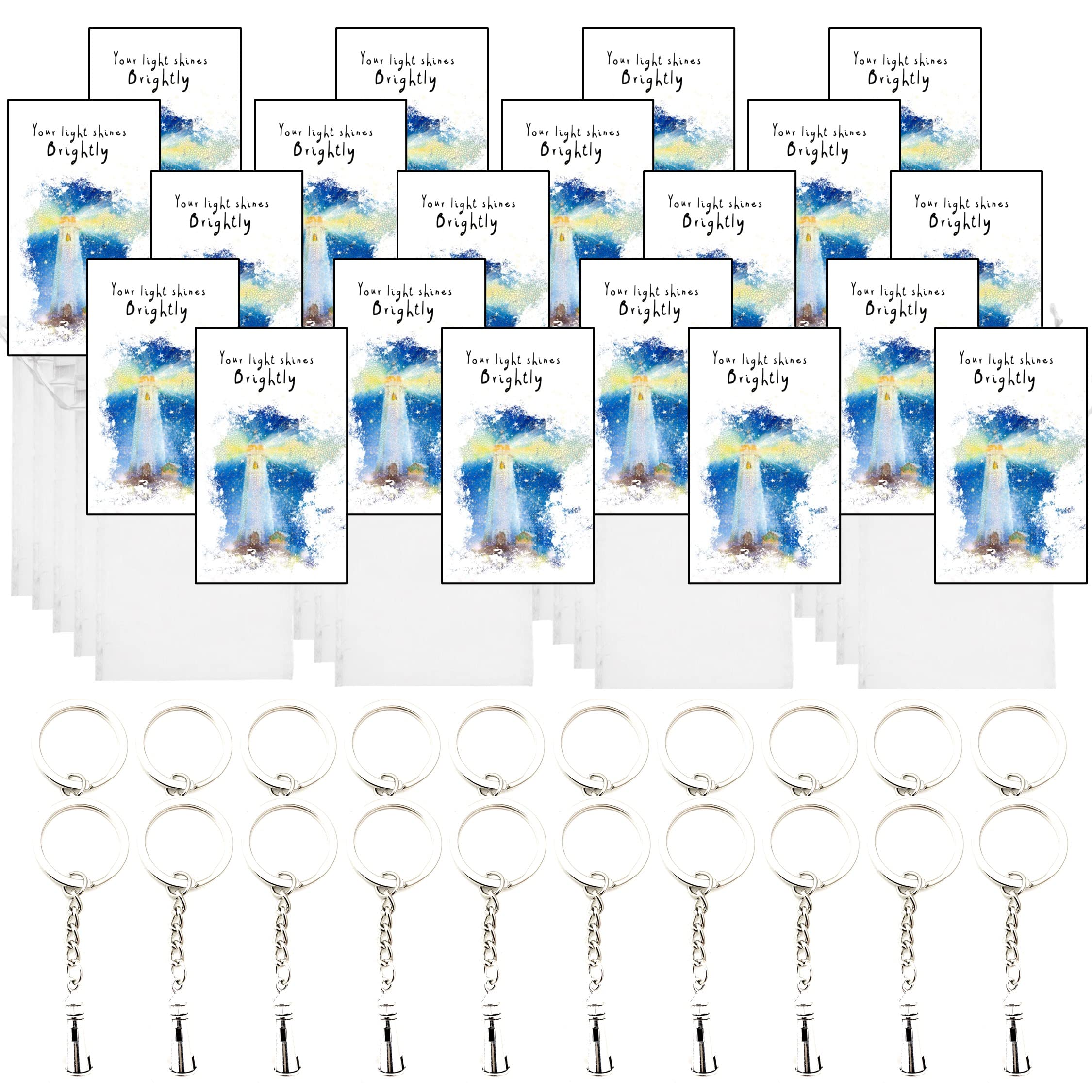 Smiling Wisdom 20 Bulk Gifts Employee Mini Appreciation Greeting