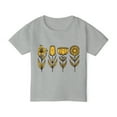 thumbnail image 1 of Smiling Yellow Flowers Toddler Tshirt - 4 Color Options Available, 1 of 2