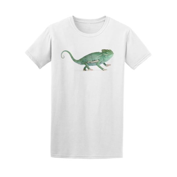 Smiling Young Veiled Chameleon Tee Men's -Image by Shutterstock
