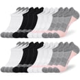 thumbnail image 1 of Loritta Secret 12 Pairs Women Socks Ankle Low Cut Athletic Lightweight Comfort Soft Running Socks for Woman, 1 of 6