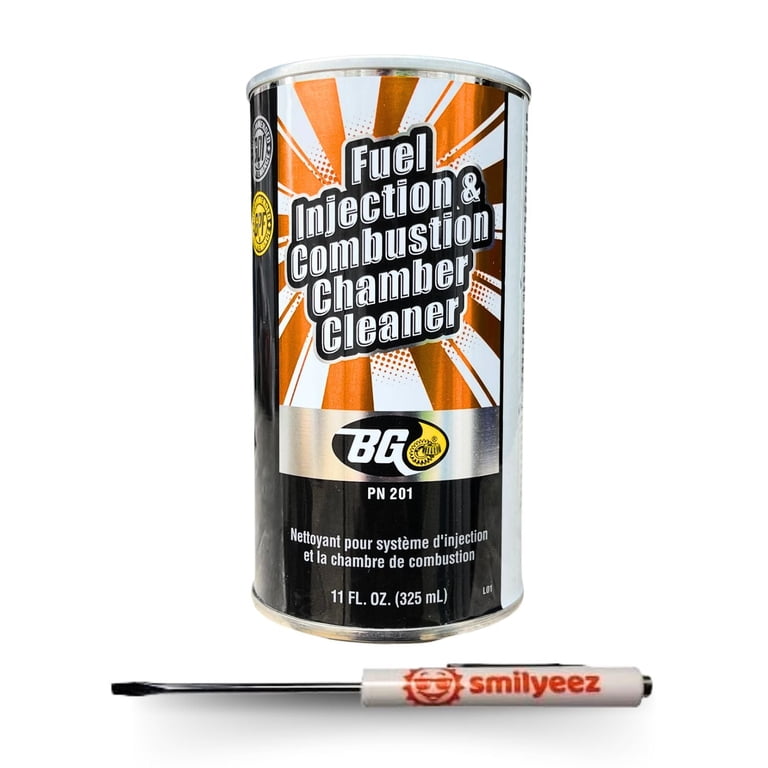 BG Fuel Injection & Combustion Chamber Cleaner, Injector Cleaning