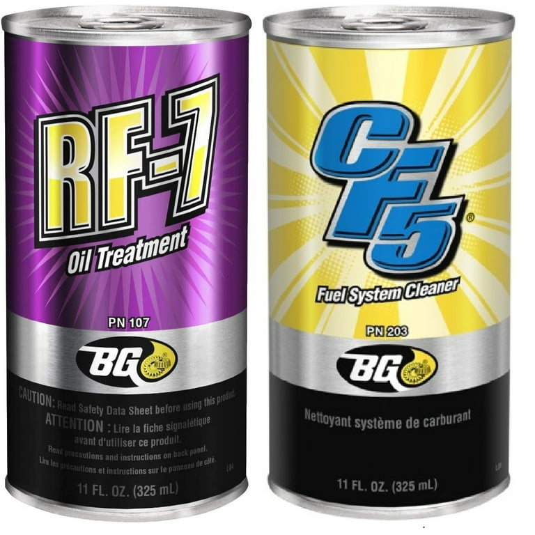 BG Automotive Engine Additives: RF-7 Oil Treatment & CF5