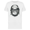 thumbnail image 1 of Smirking Gorilla Soldier T-Shirt Men -Image by Shutterstock, Male x-Large, 1 of 2