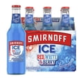 thumbnail image 1 of Smirnoff Ice Red White and Berry, 6 pack bottles, 11.2 fl oz, 4.5% ABV, 1 of 9
