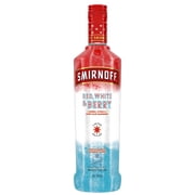 Smirnoff Red, White & Berry (Vodka Infused With Natural Flavors), 750 mL, 30% ABV