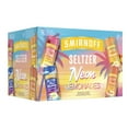 thumbnail image 1 of Smirnoff Seltzer Neon Lemonade Hard Seltzer Variety, 12 Pack Cans, 12 fl oz, 4.5% ABV, 1 of 4