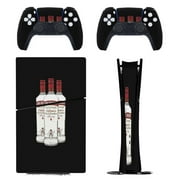 Smirnoff Vodka Alcohol Glass Bottle PS5/PS5 Pro/PS5 Slim Digital Disc Skin Sticker For Console And Controller Skins