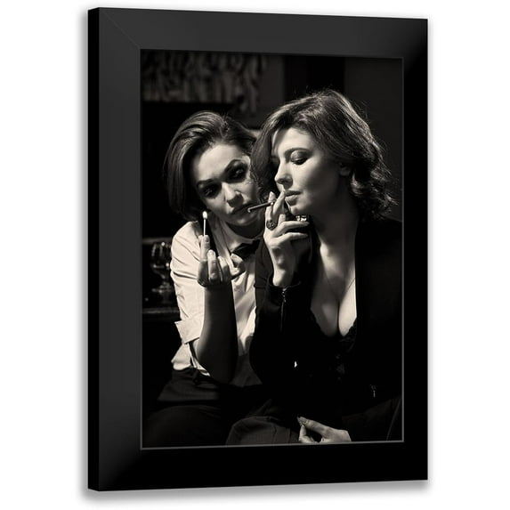 Smirnov, Sergei 11x14 Black Modern Framed Museum Art Print Titled - Untitled