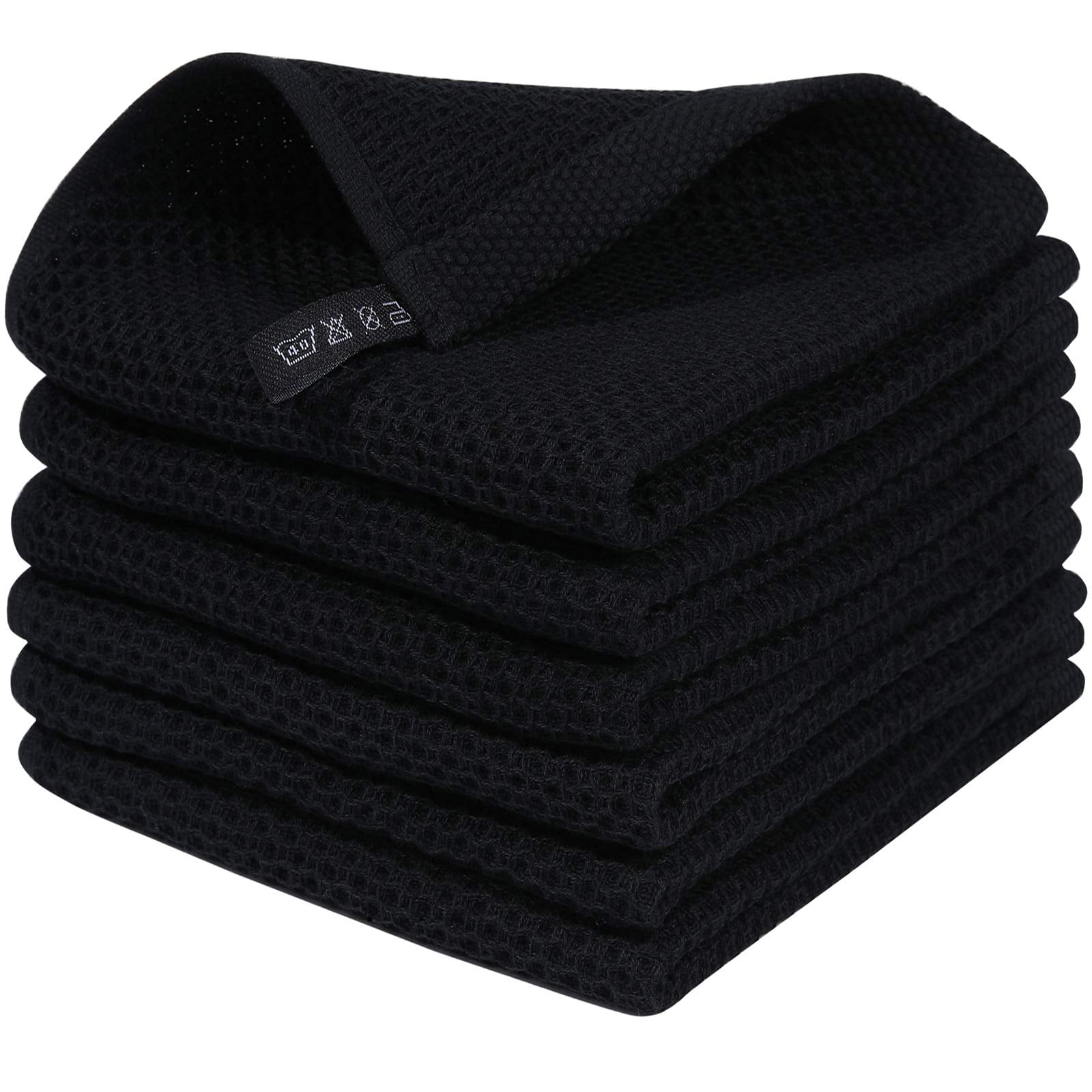 https://i5.walmartimages.com/seo/Smiry-100-Cotton-Waffle-Weave-Kitchen-Dish-Cloths-Ultra-Soft-Absorbent-Quick-Drying-Dish-Towels-12x12-Inches-6-Pack-Black_51d68e39-da83-4d0c-bd50-a87b7726514a.71d7bed3752548502d865d654970afac.jpeg