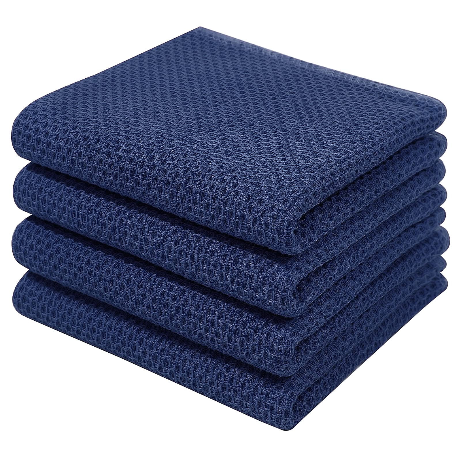  PY HOME & SPORTS Dish Towels Set, 100% Cotton Waffle Weave Kitchen  Towels 8 Pieces, Super Absorbent Kitchen Hand Dish Cloths for Drying and  Cleaning 18 x 26 Inches : Home & Kitchen