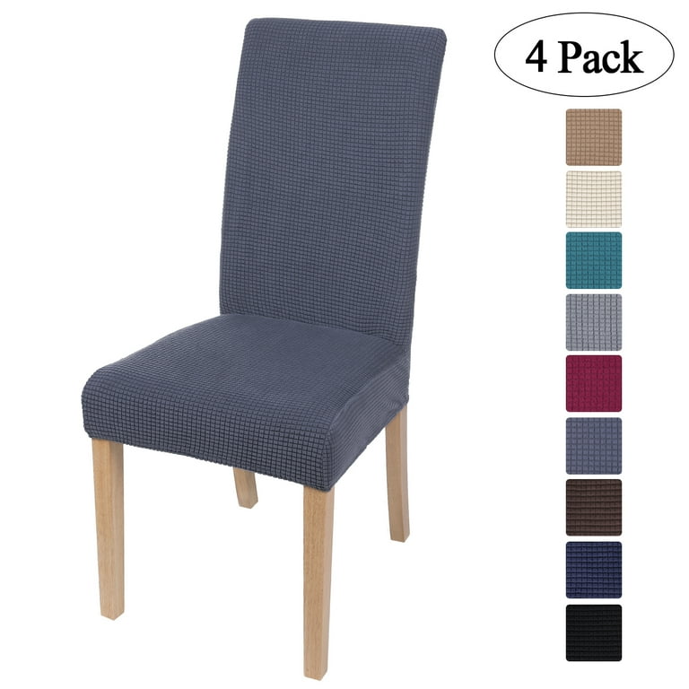 Charcoal grey online chair covers