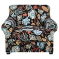 thumbnail image 1 of Smiry Couch Chair Cover with 1 Separate Cushion Cover, Stretch Elastic 1-Seater Sofa Cover, Floral, 1 of 8