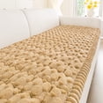 thumbnail image 1 of Smiry Couch Covers Sofa Cover Slipcover for Dogs Washable, Non Slip Sofa Protector, Fuzzy Couch cover Pet Friendly Home Decor, Camel, 27.6" x 70.9", 1 of 10