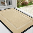 thumbnail image 1 of Smiry Door Mats For Inside, Low Profile Dirt Trapper Front Door Rugs, Fade Resistant Doormats For Outdoor Entrance, 47"x32", Beige, 1 of 7