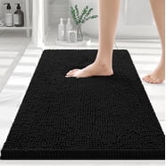 Smiry Memory Foam Bathroom Rugs 24x16, Soft Absorbent Bath Rugs, Non ...