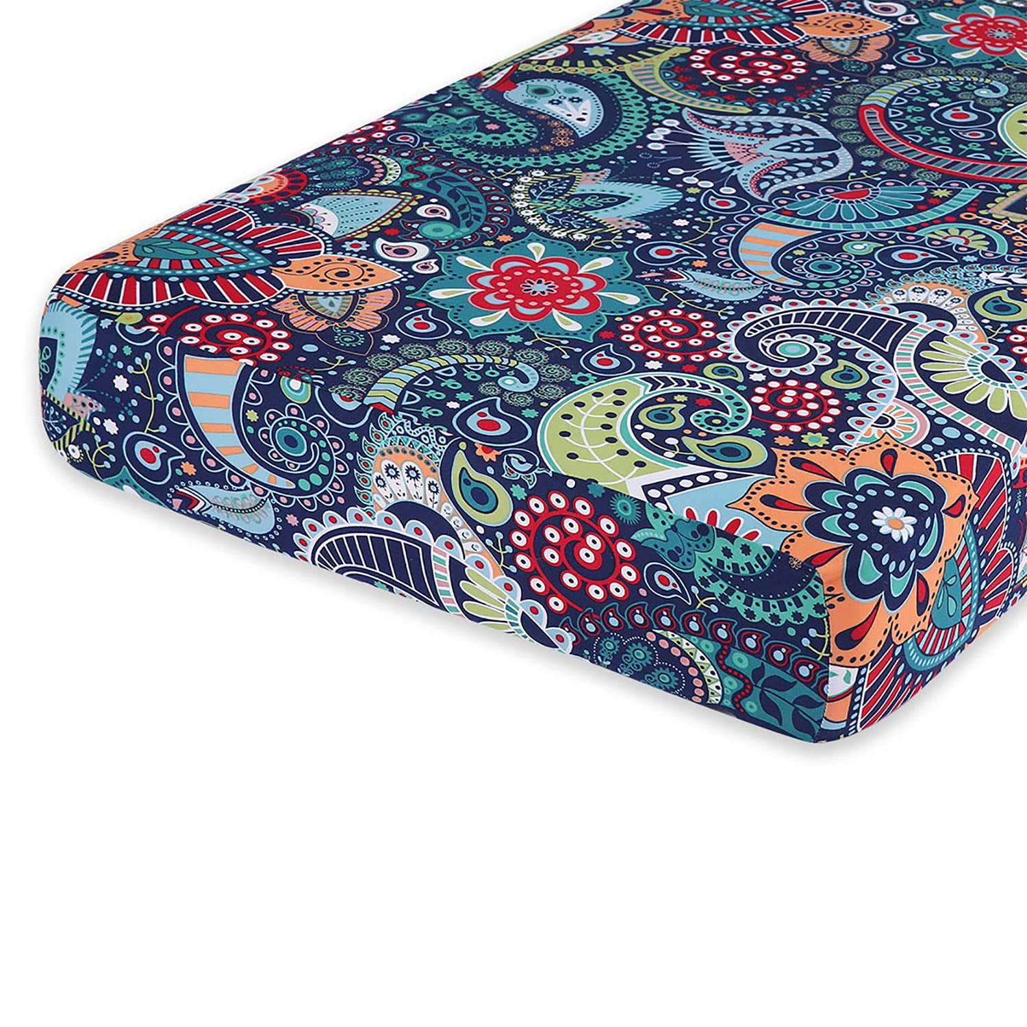 Smiry Printed Couch Cushion Covers, Stretch Sofa Cushion Slipcover