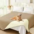 thumbnail image 1 of Smiry Waterproof Dog Couch Covers, Washable Dog Blankets For Sofa & Bed, Reversible Furniture Protector For Pets (82x82 Inch, Camel/Beige), 1 of 7