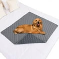 thumbnail image 1 of Smiry Waterproof Pet Couch Covers, Washable Dog Blankets for Couch & Bed, Reversible Sofa Cover for Living Room (40x50 Inch, Grey/Dark Grey), 1 of 7
