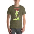 thumbnail image 1 of Smiski Christmas T-Shirt | Funny Sleeping Smiski Holiday Tee, Cute Kawaii Christmas Gift  (Heather Olive, 2XL), 1 of 6
