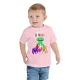 thumbnail image 1 of Smiski Short Sleeve Tee (Pink, 2T), 1 of 1