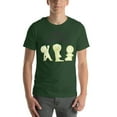 thumbnail image 1 of Smiski Yoga T-Shirt | Funny Kawaii Yoga Smiski Tee, Gift for Yoga Lovers (Forest, L), 1 of 6