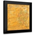 thumbnail image 1 of Smith 20x22 Black Modern Framed Museum Art Print Titled - Boston, Charlestown, Cambridge Massachusetts, 1 of 5