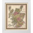 thumbnail image 1 of Smith 26x30 White Modern Wood Framed Museum Art Print Titled - Scotland - Smith 1808, 1 of 4