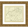 thumbnail image 1 of Smith 30x26 Gold Ornate Wood Framed with Double Matting Museum Art Print Titled - Kentucky - Smith 1795, 1 of 4