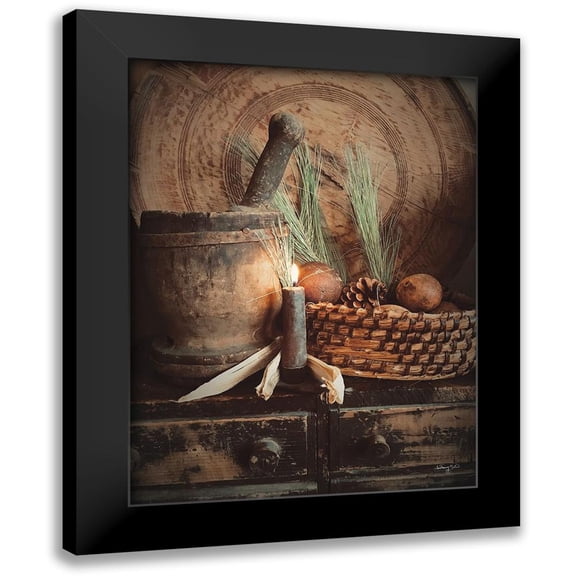 Smith, Anthony 12x14 Black Modern Framed Museum Art Print Titled - The Simpler Thyme