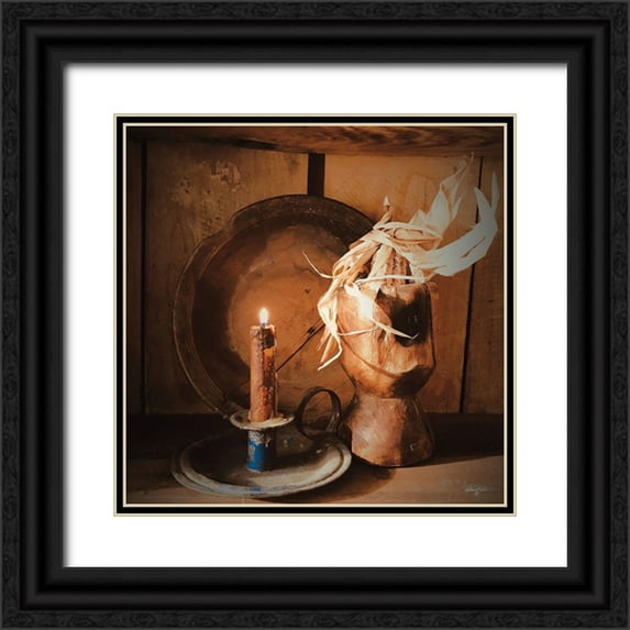 Smith, Anthony 15x15 Black Ornate Wood Framed with Double Matting Museum Art Print Titled - Simply Country