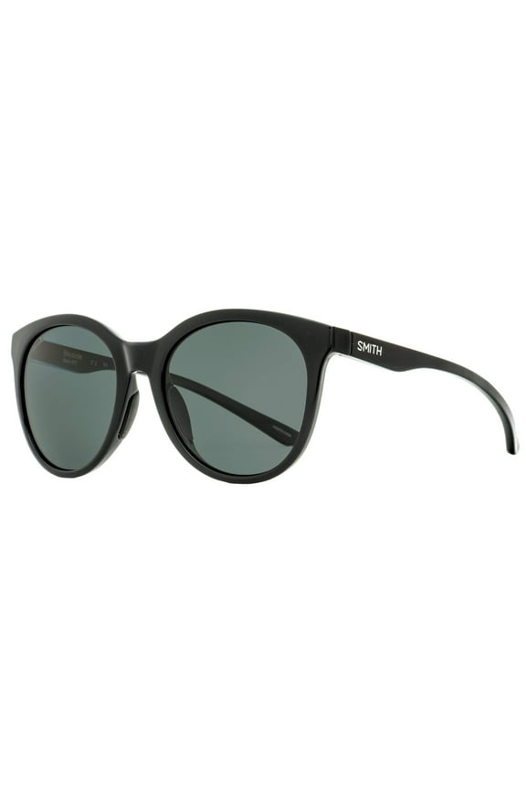 Bayside Polarized Grey Round Unisex Sunglasses 203672 807/M9 54