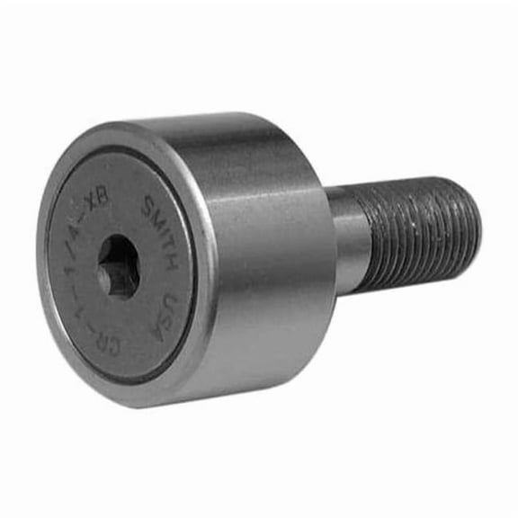 Smith Bearing Cam Follower,Stud,Hex Socket,Unsealed CR-1-1/2-B