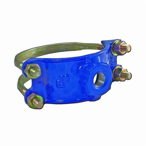 Smith-Blair Saddle Clamp,4"Pipe Size,1.5"NPT Outlet 31300048012000