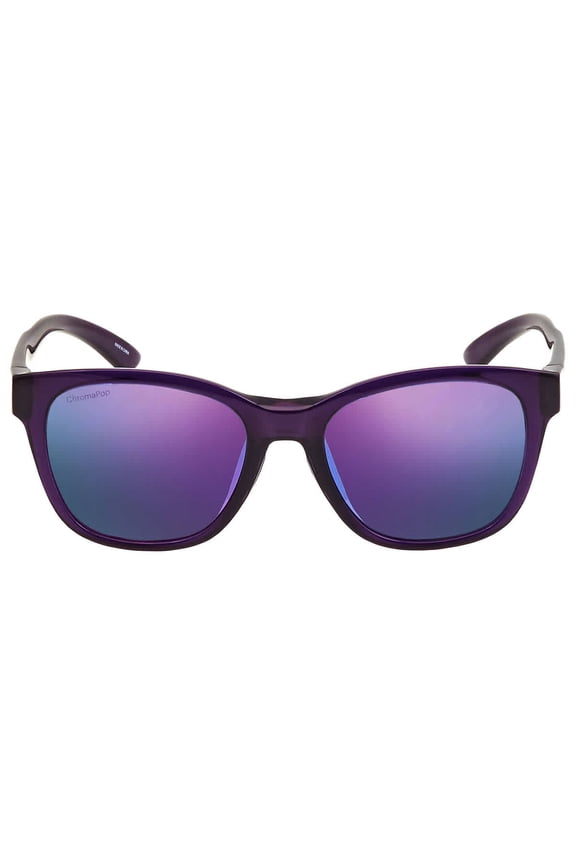Caper ChromaPop Polarized Violet Mirror Butterfly Ladies Sunglasses 201042 141/DF 53