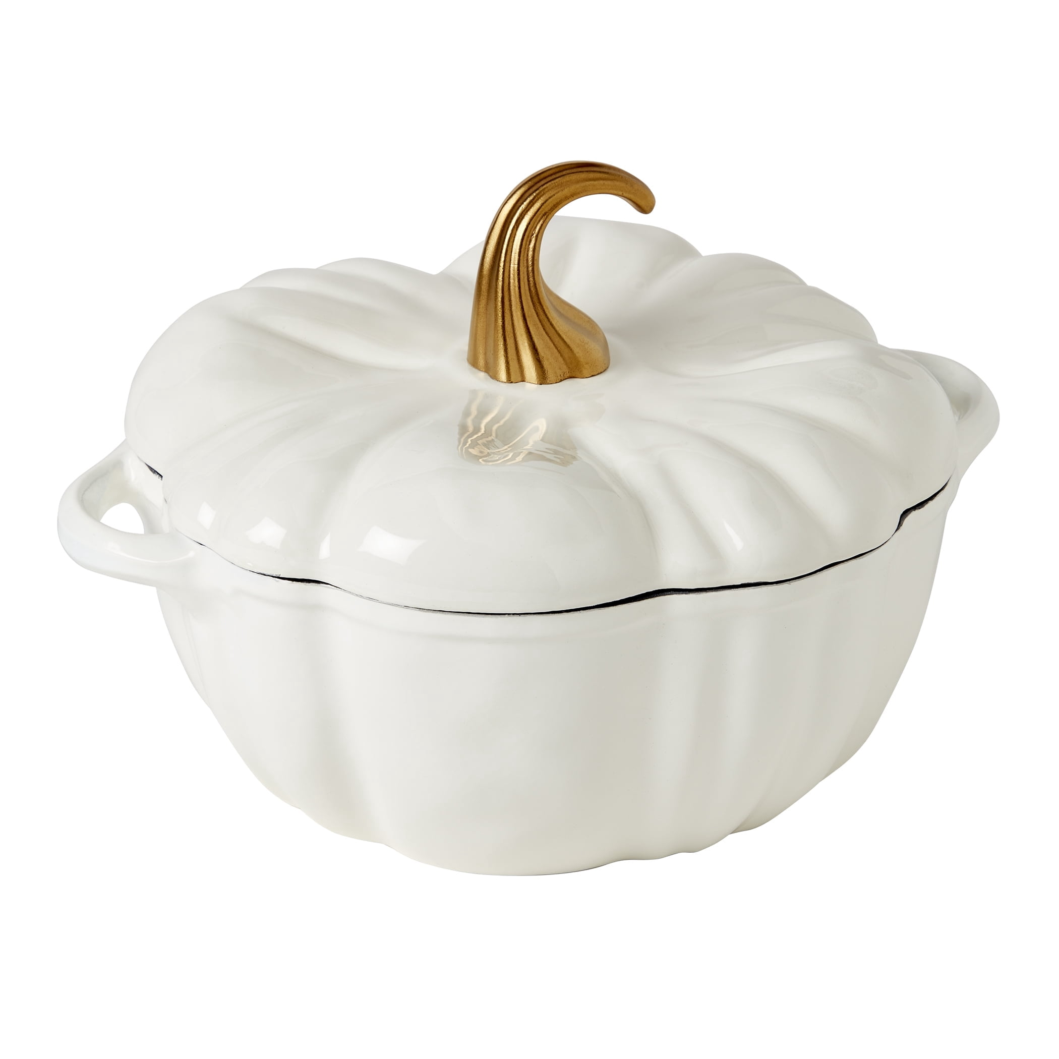 Smith Clark 2 Quart Pumpkin Enameled Cast Iron Dutch Oven Casserole Pot With Lid White: Key Details Before Checkout