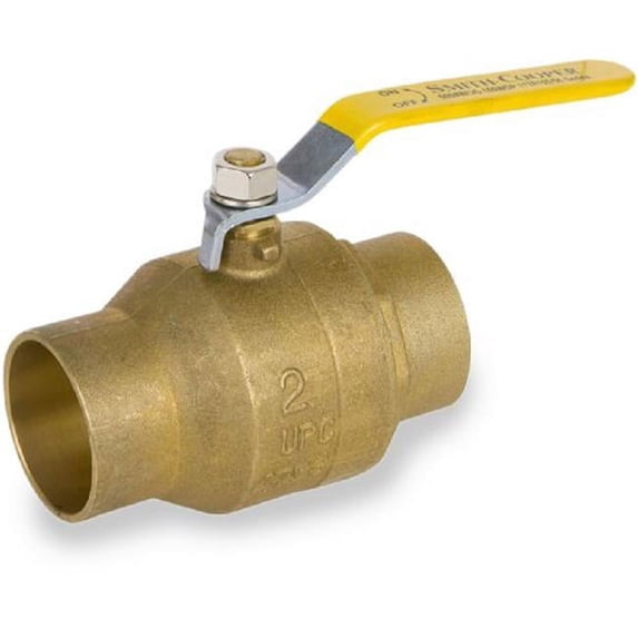 Smith-Cooper 01728156KL 1 in. Ball Valve, Full Port, Lead Free