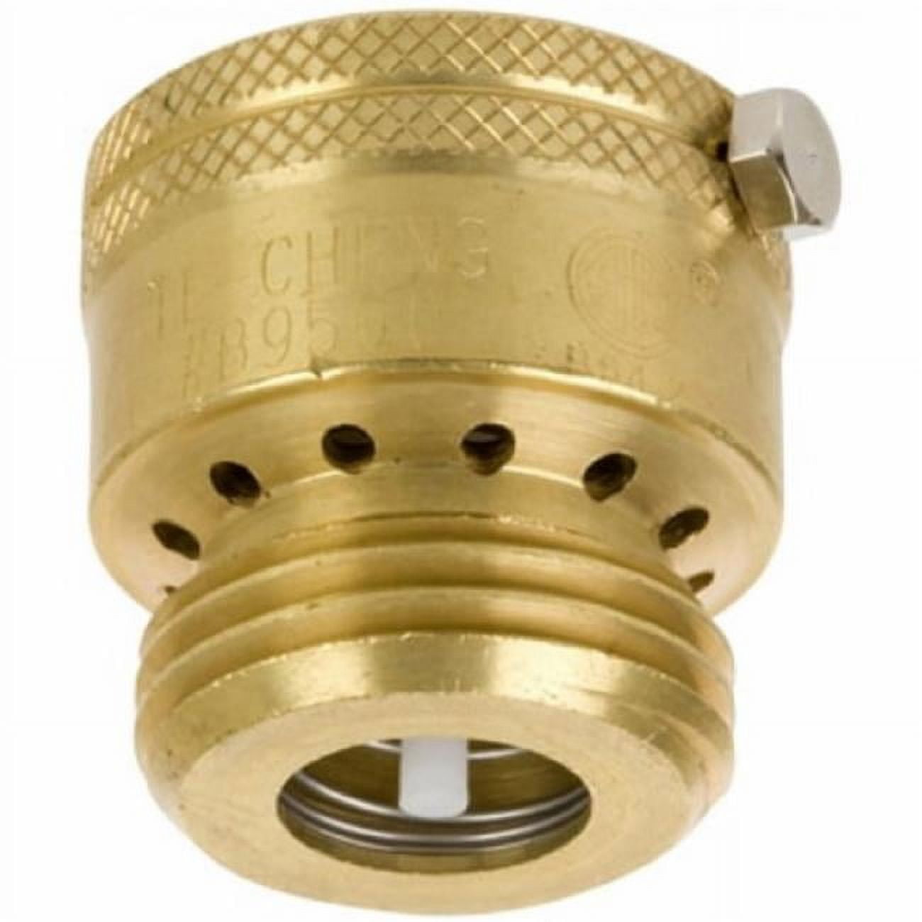 SmithCooper 0190167II 0.75 in. Hose End Vacuum Breaker, Rough Brass