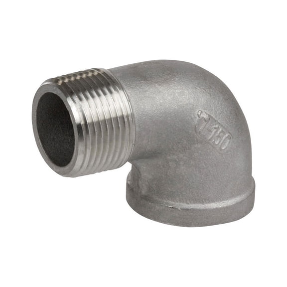 Smith-Cooper  2 in. FPT   x 2 in. Dia. FPT  Stainless Steel  Elbow