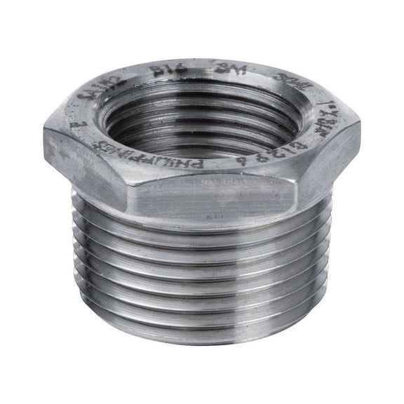 HEX BUSHING 2X1-1/2 SS
