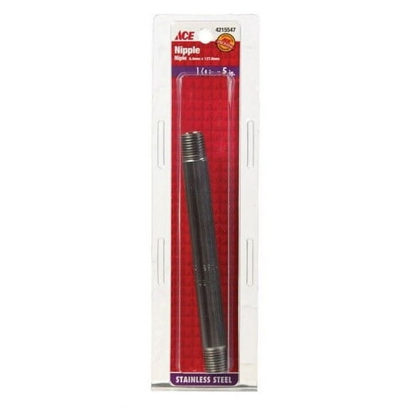 Smith-Cooper Nipple Stainless 304 1/4 " X 5 "