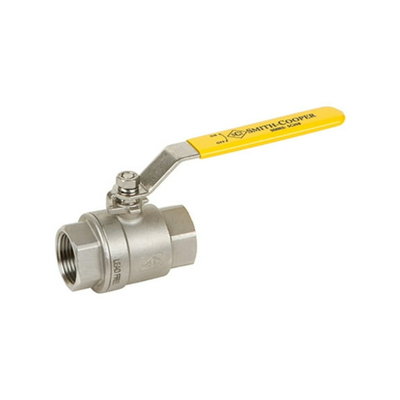 Smith-Cooper SC208G Stainless Steel Ball Valve 0.5 in.